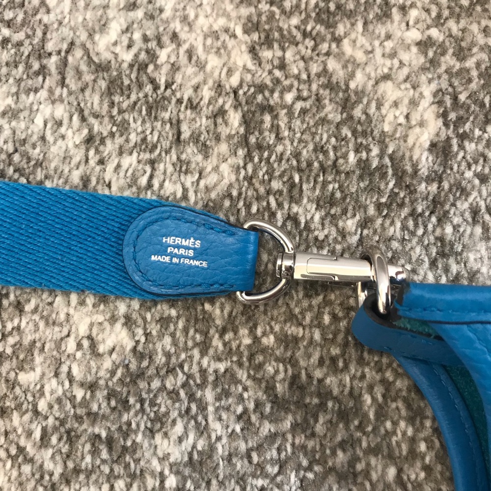 Authentic Hermès mini Evelyne crossbody bag - Picture 7 of 8